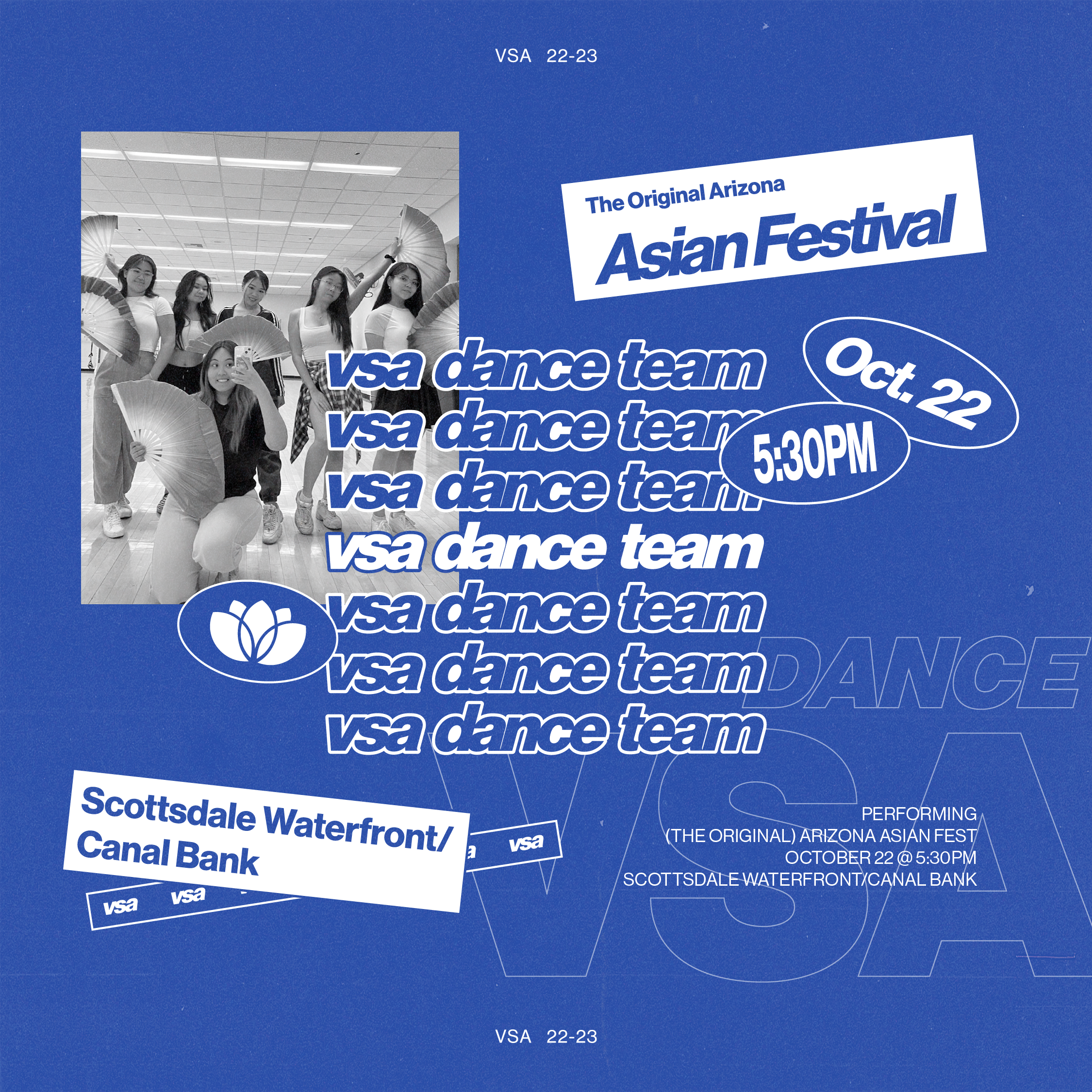 vsa performance social graphic asian festival